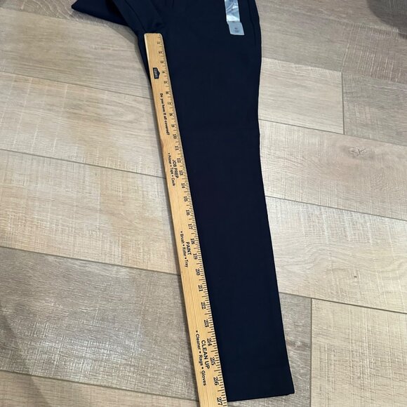 OLD NAVY BLUE WOMENS HIGH RISE PIXIE PANTS SIZE 0 NEW - Picture 3 of 10